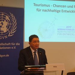 UNWTO-Generalsekretär Taleb Rifai (© Alfredo Märker)