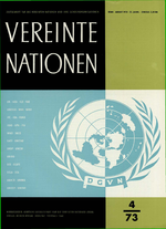 Die beiden deutschen Staaten in den Vereinten Nationen