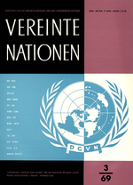 VEREINTE NATIONEN Heft 3/1969