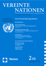 Die UN und die Nahrungsmittelkrise